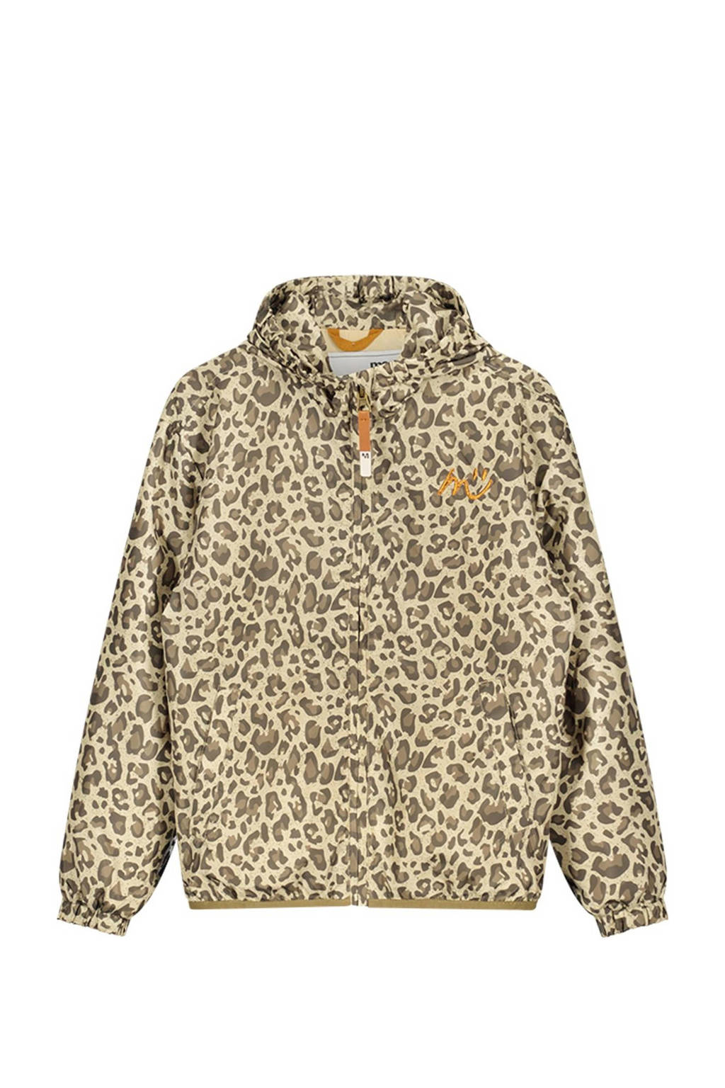 Moodstreet zomerjas met panterprint beige