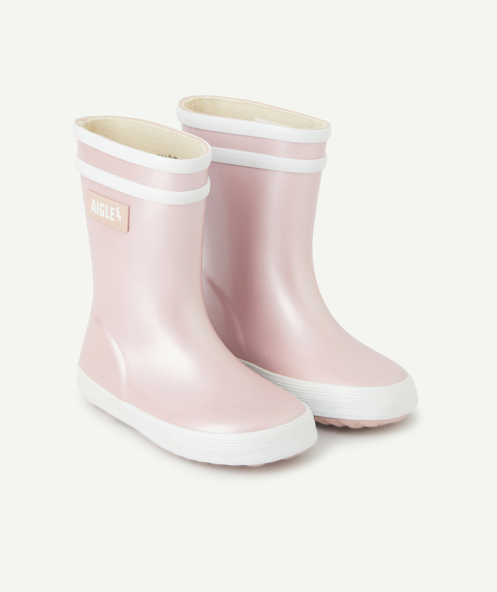 AIGLEBOTTES BÉBÉ FILLE IRISÉ COULEUR PERLE