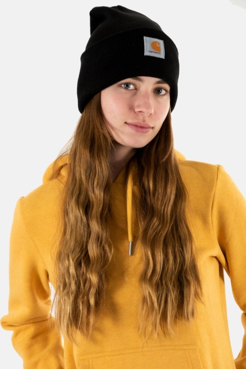 Bonnets carhartt cuffed beanie blk