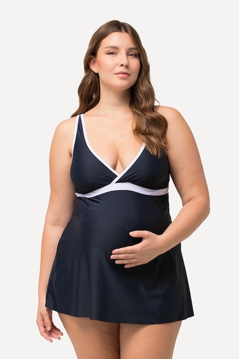 Bellieva-Tankini, Zweiteiler, Umstandsmode, verstellbare Träger, breites Bündchen, OEKO-TEX