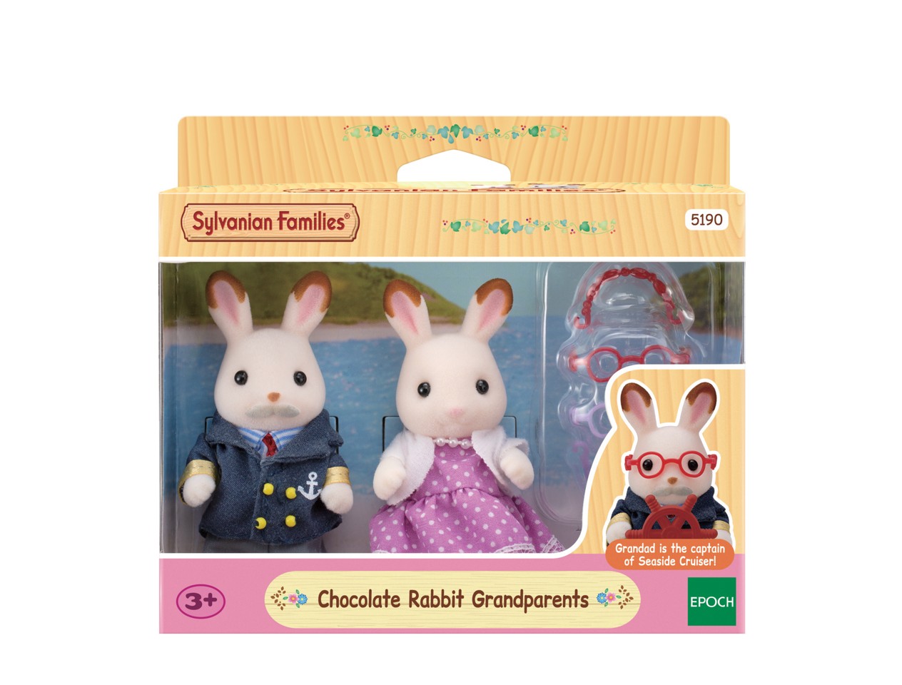 Sylvanian Families - Bedsteforældrene Chokoladekanin (5190)