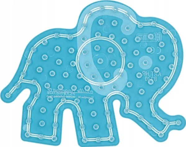 Hama maxi stiftplade elefant 14x11,5cm TR