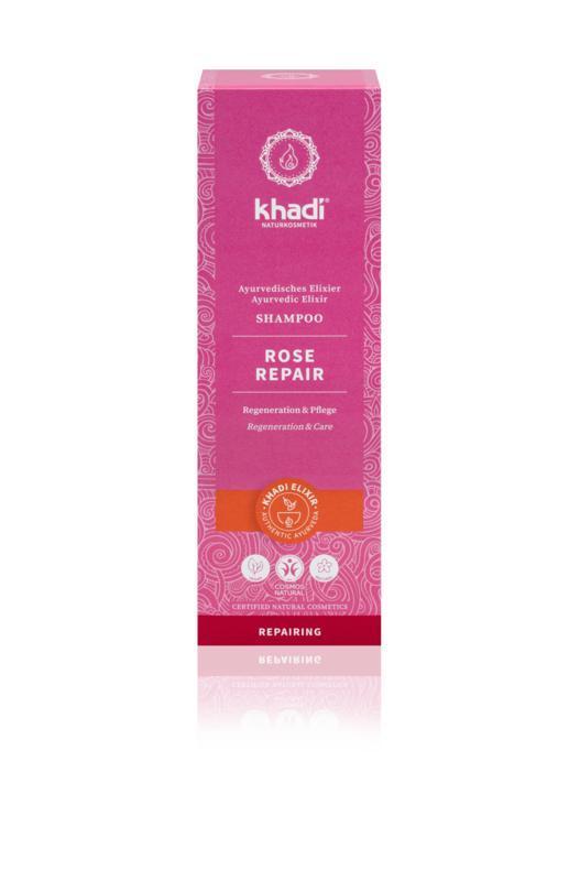 khadi Ayurvedisch Elixer Shampoo Rose Repair 200 ML