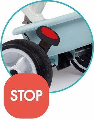 Smoby Trehjulsykkel Baby Balade Plus, Blå