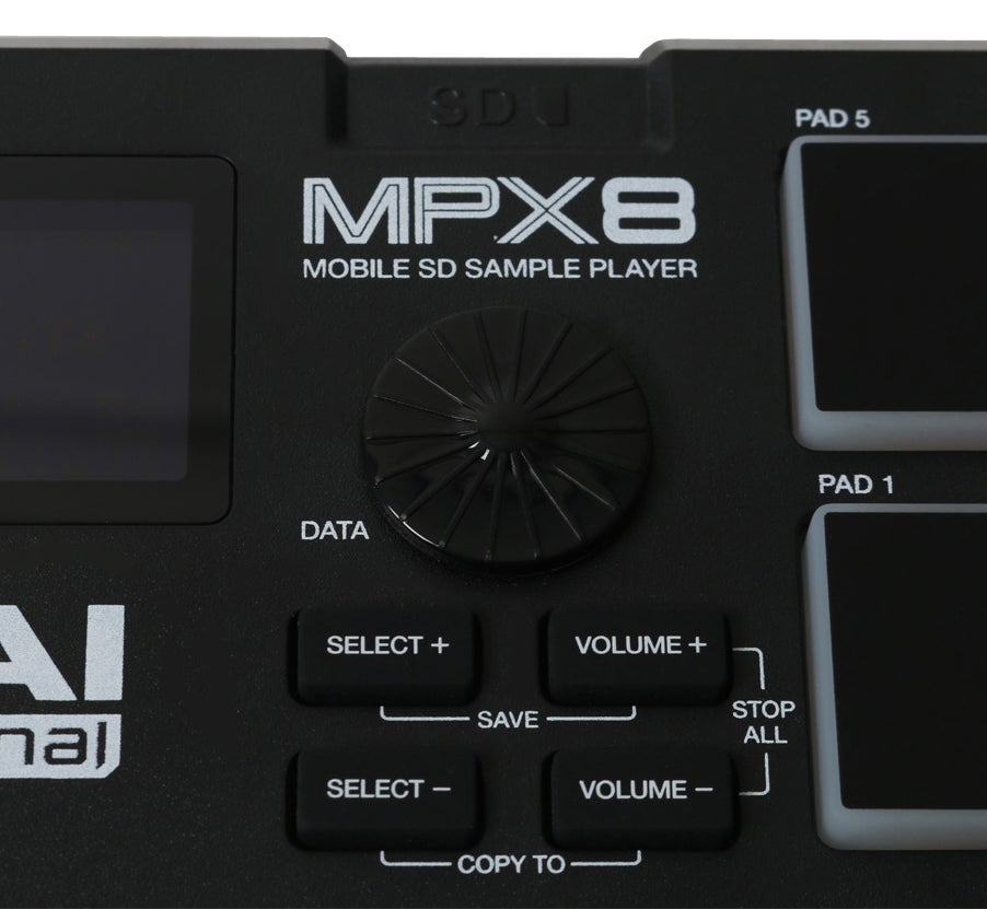 Akai Professional MPX8 compacte sampler machine