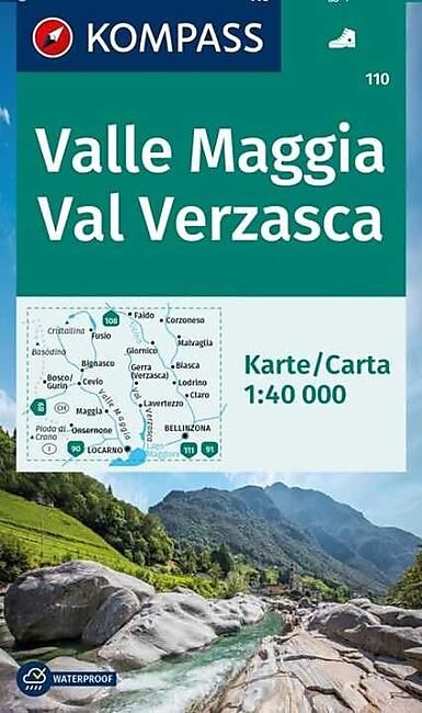 KOMPASS - 110 VALLE MAGIA VAL VERZASCA KOMPASS