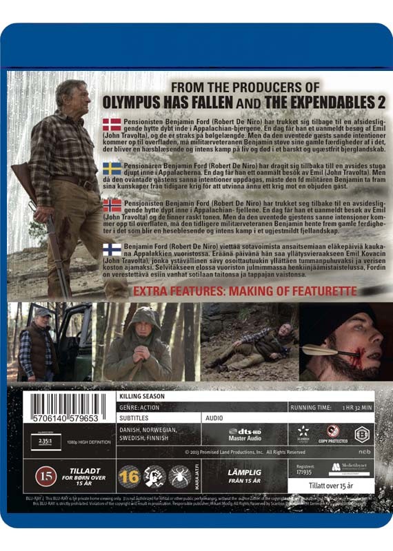 KILLING SEASON BD