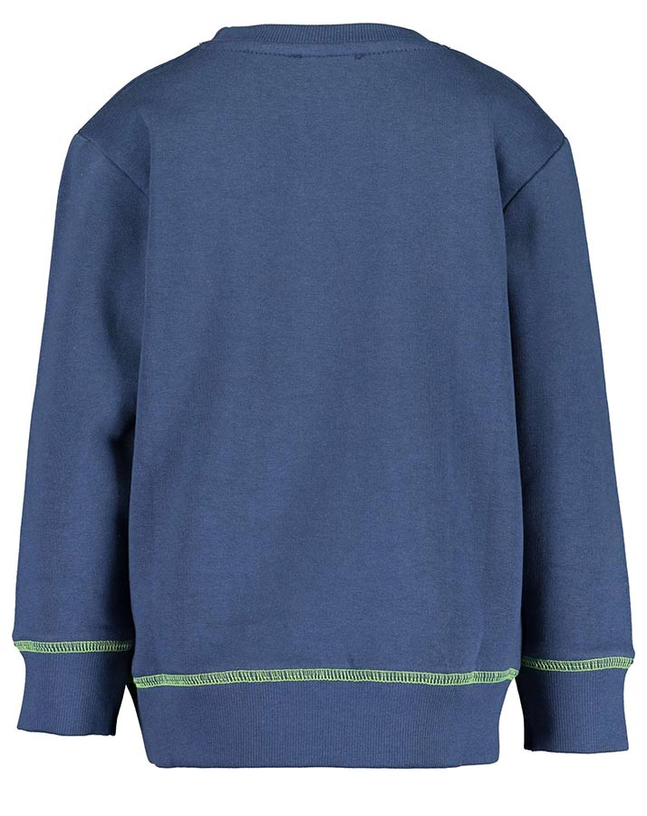 Sweatshirt SPACE ADVENTURES – GALAXY GLOW IN THE DARK in dunkelblau