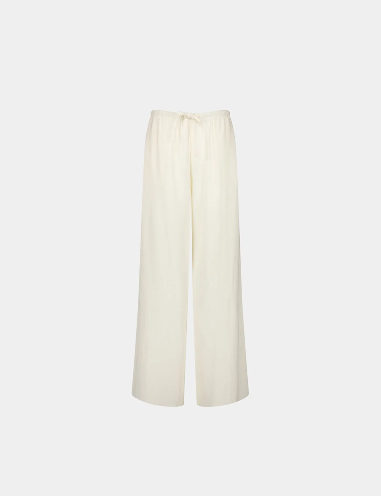 Pantalon fluideblanc cassé