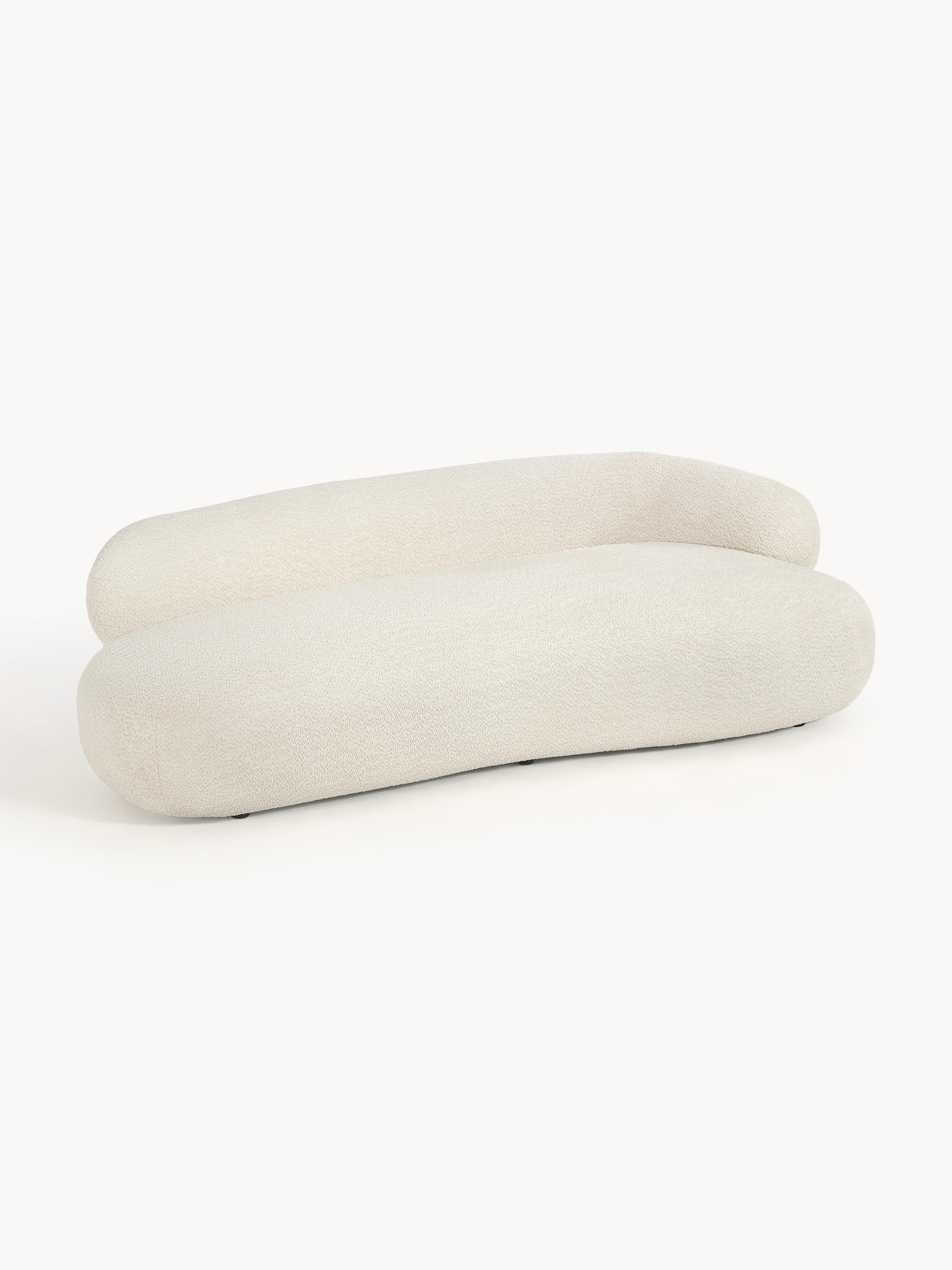 Bank Alba (3-zits) uit teddy bouclé
