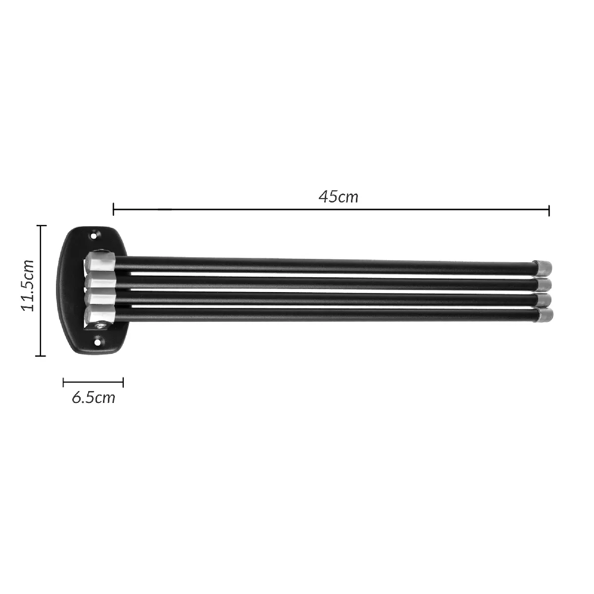ABJ PORTE-SERVIETTES 4 BRAS