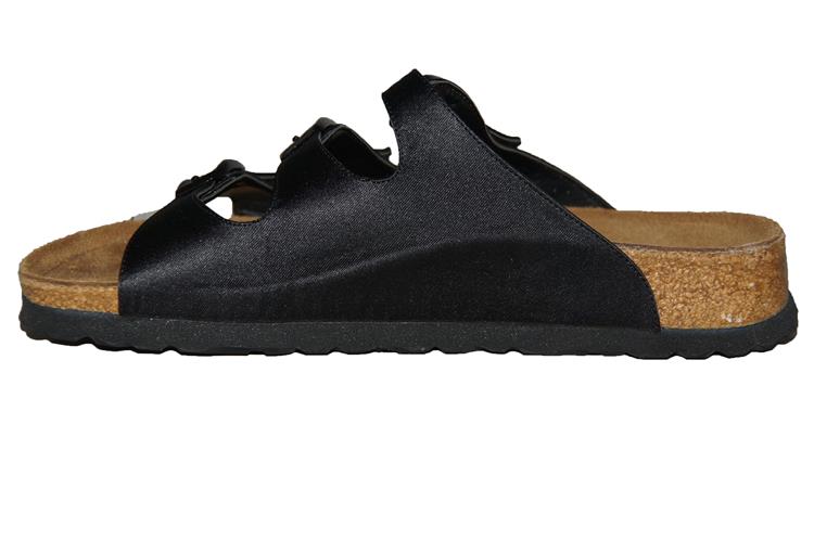 Birkenstock Florida Papillio Smal Flowers Stitch Black ( 217173 )