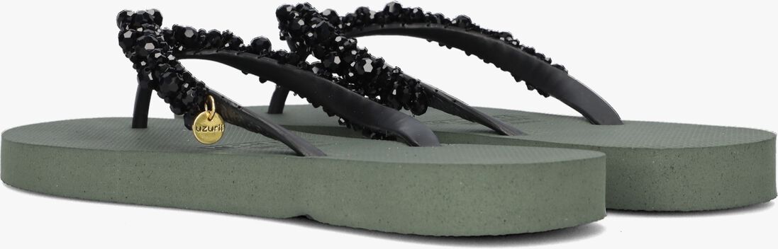UZURII groene uzurii teenslippers lizzy
