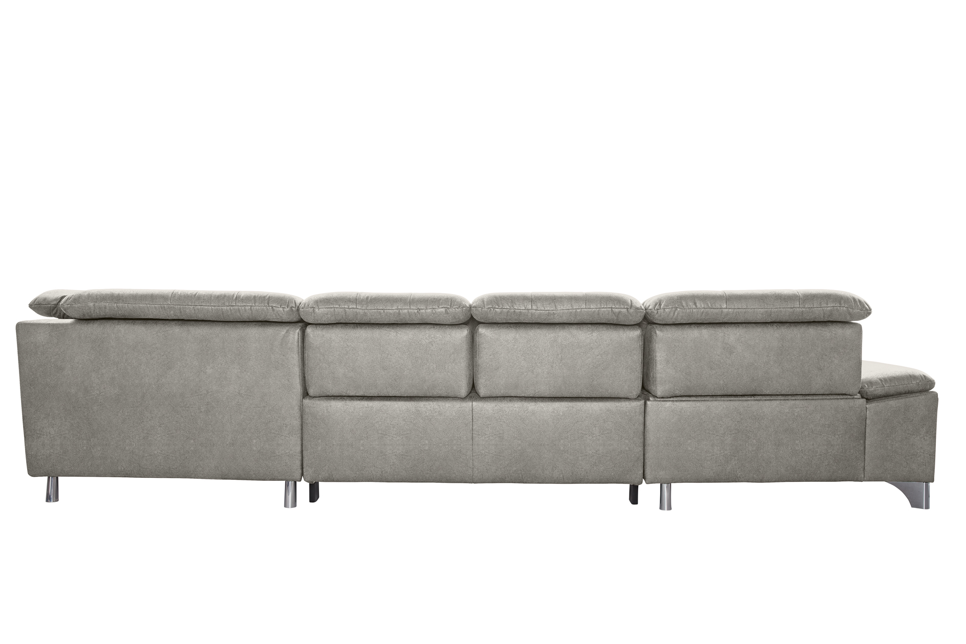 polsterpower Wohnlandschaft - Saddle alu - Basismodell - Recamiere links