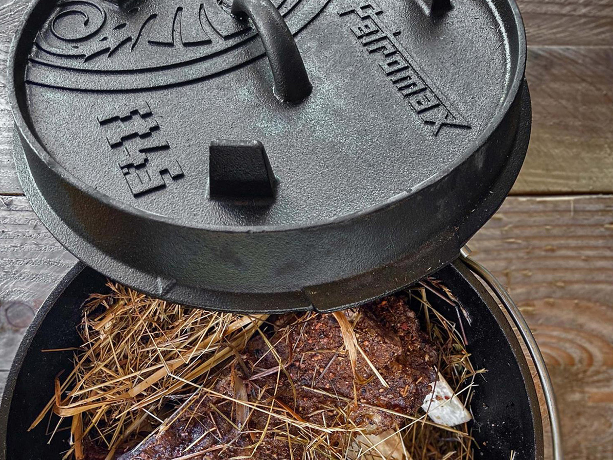 Petromax Dutch Oven gietijzeren pan - FT4.5-T
