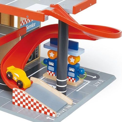 Tender leaf toys garage en servicestation