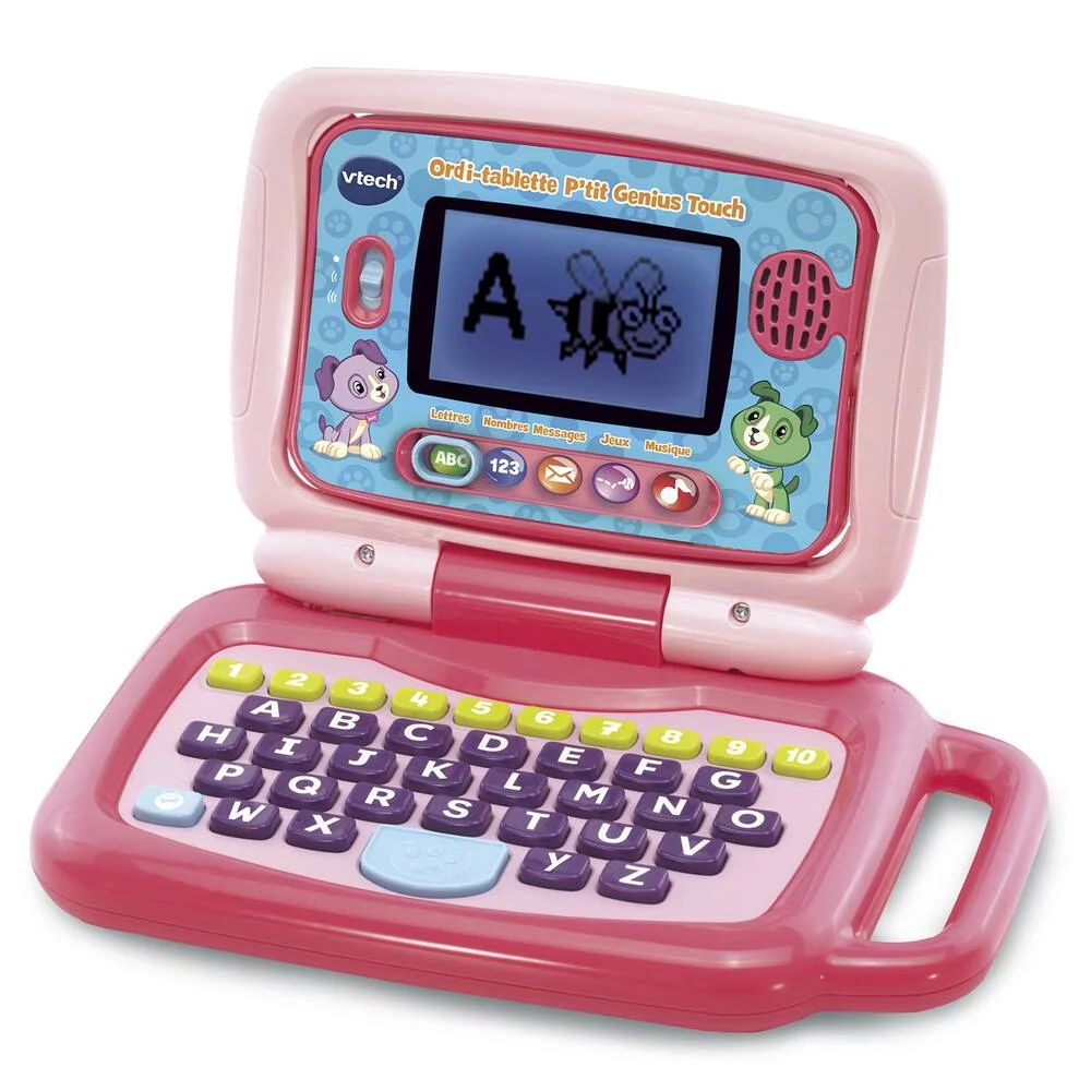 ORDI-TABLETTE P'TIT GENIUS TOUCH MAUVE