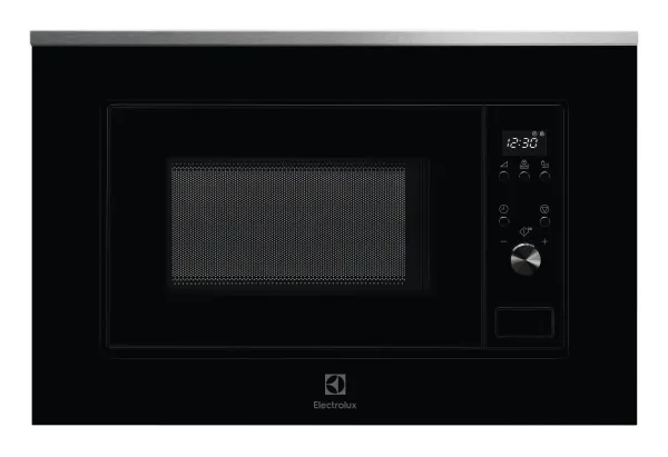 Electrolux Serie 300 LMS2203EMX - Mikrobølgeovn - til indbygning - 20 liter - 700 W - sort/rustfrit stål