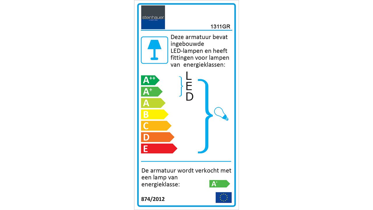 Wandlamp 1311GR Paco Mexlite B12 x D19 cm