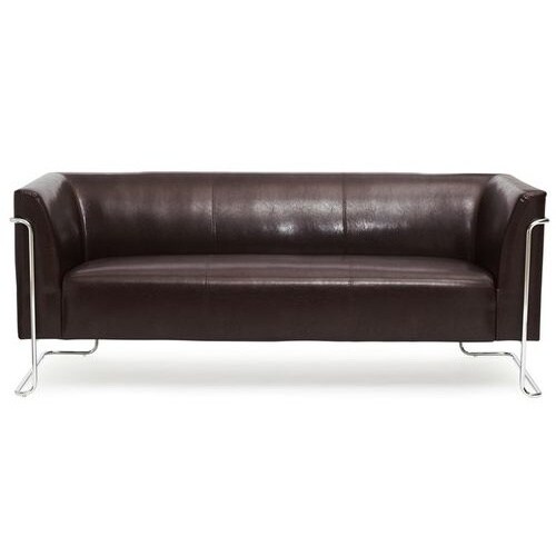 Lounge Sofa CURACAO Kunstleder mit Armlehnen hjh OFFICE