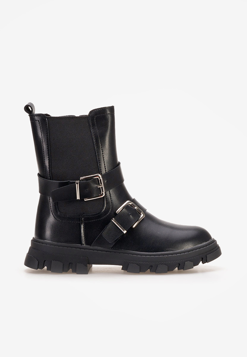 Bottines filles noires Arcana