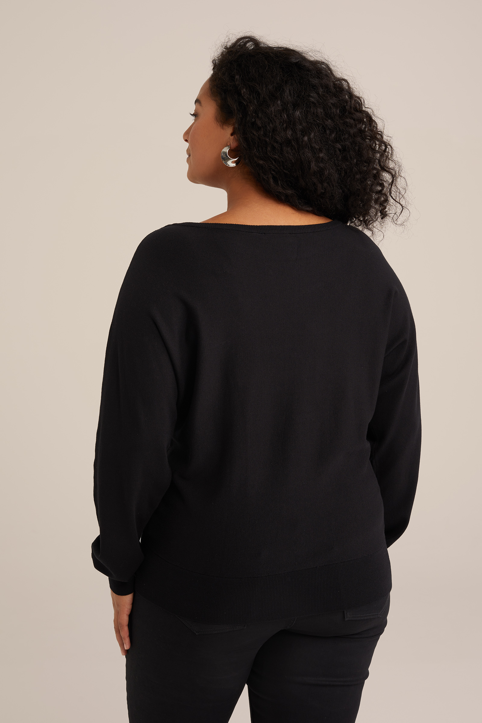 trui - Curve WE Fashion Zwart