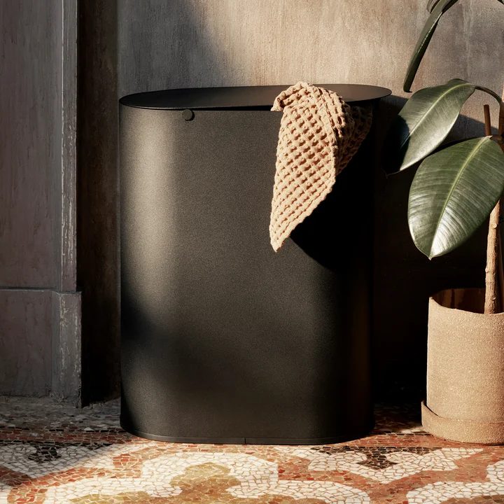 Ferm Living - Enkel Mülleimer, L, cashmere