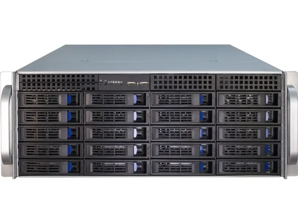 Inter-Tech IPC 4U-4420 - Rack-monterbar - 4U - SSI EEB - ingen strømforsyning (ATX) - USB