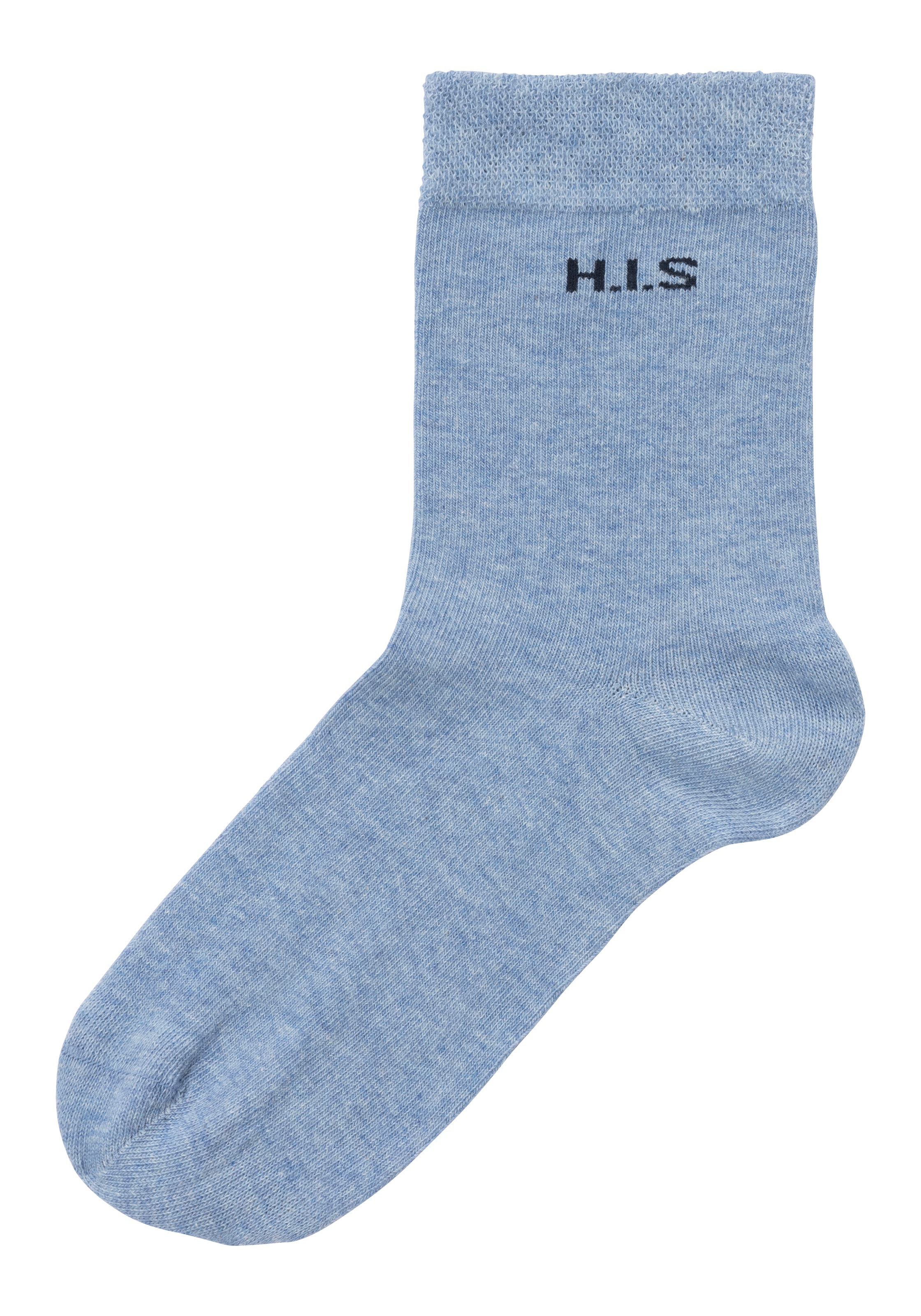 H.I.S Socken Packung, 4 Stk. tlg. ohne einschneidendes Bündchen