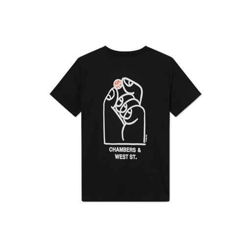 Les Deux Washington T-shirt, Black/Light Ivory, XL