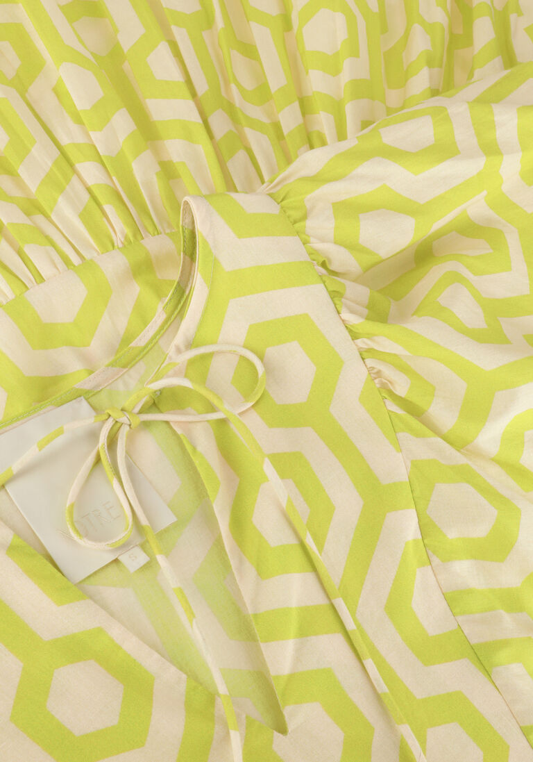 NOTRE-V groene notre-v maxi jurk nv-dente midi dress