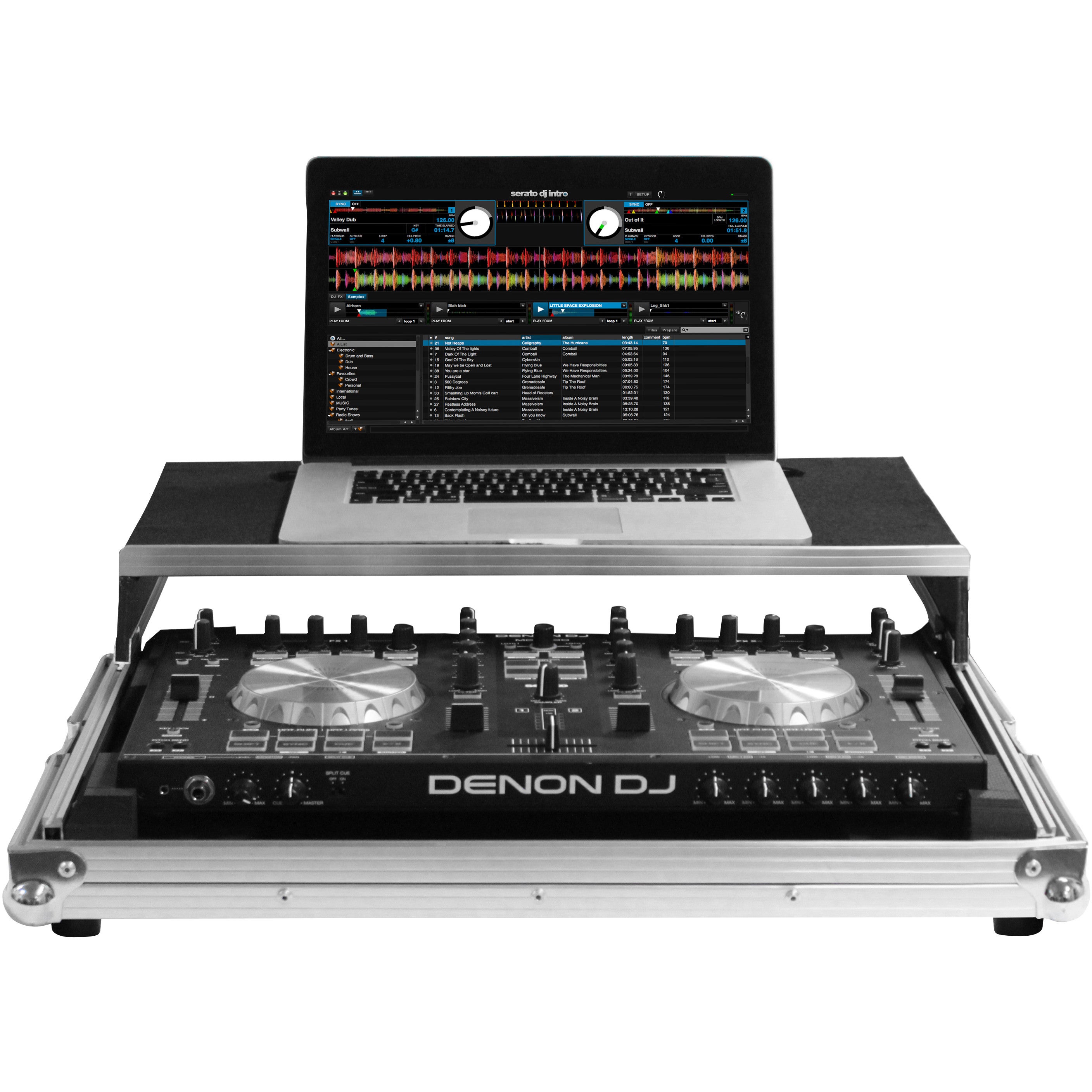 Odyssey FRGSDNMC4000 Flight Ready flightcase voor Denon MC4000