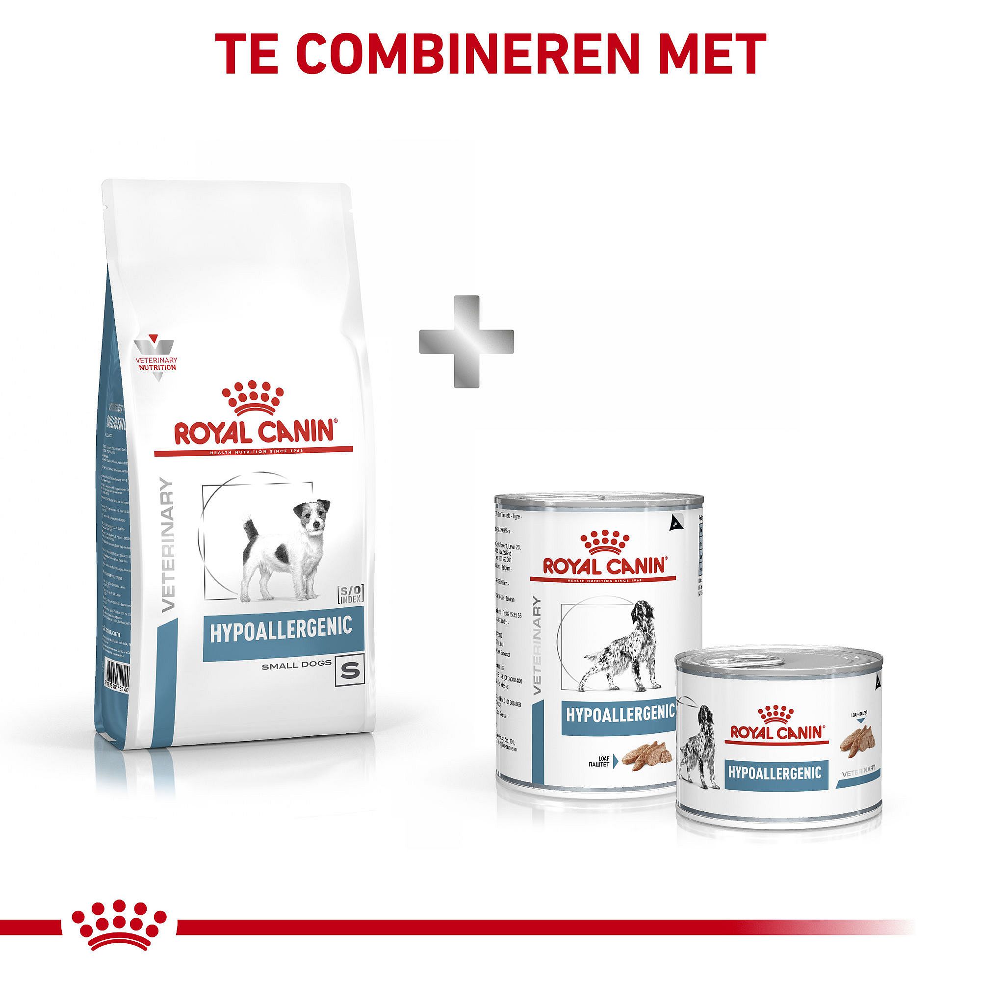 Royal Canin® Hypoallergenic - Hondenvoer voor kleine volwassen honden gevoelig voor bepaalde voedingsstoffen.