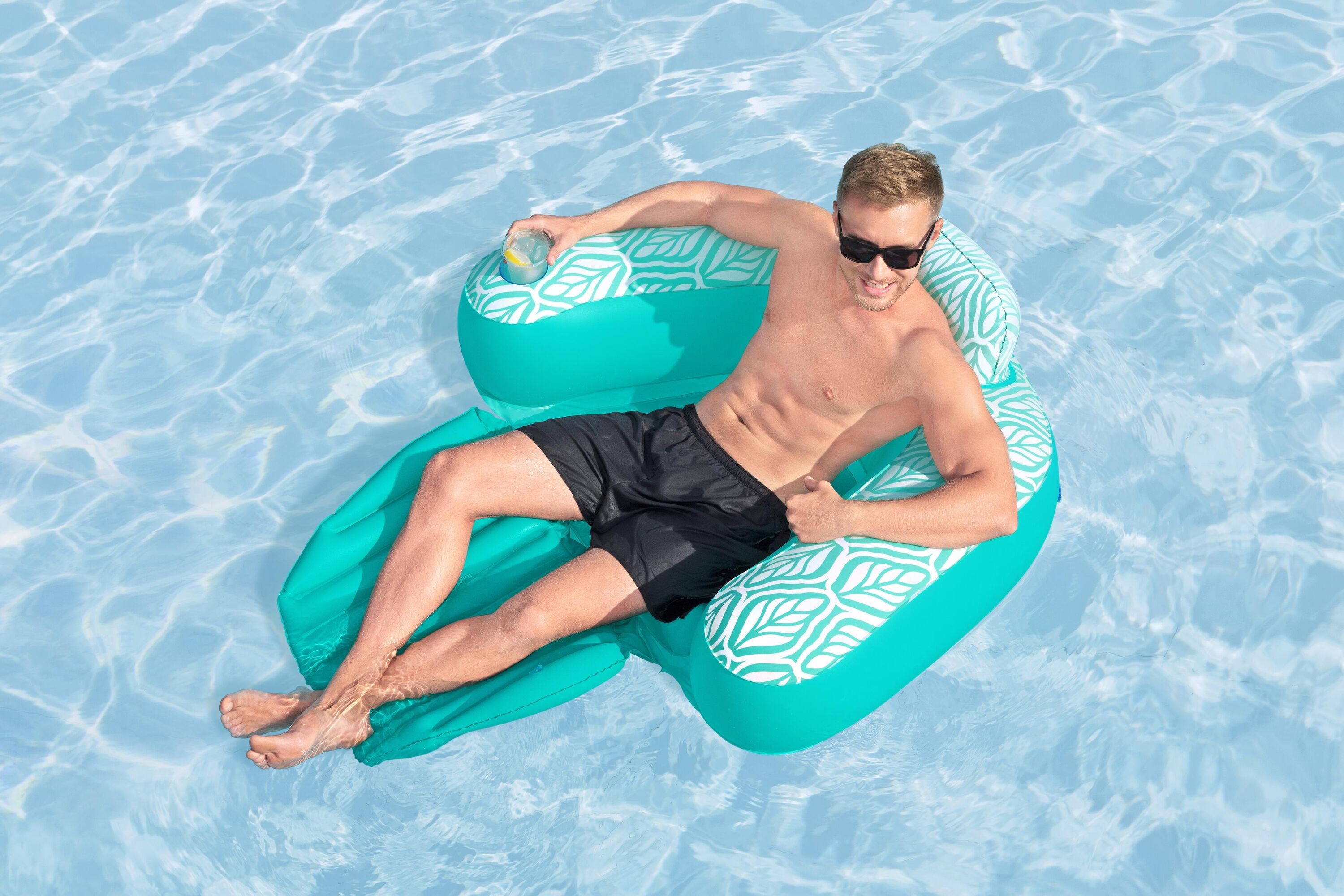 Schwimmsessel Comfort Plush Deluxe 132 x 113 cm