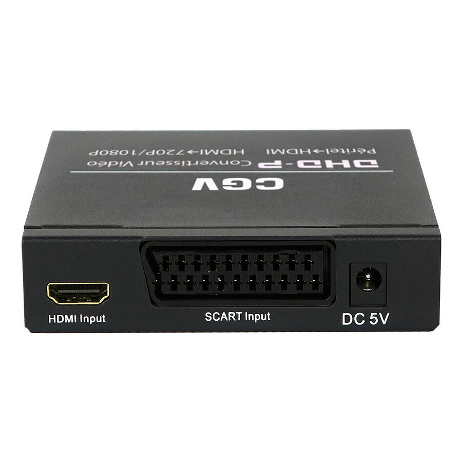 Convertisseur vidéo de signaux analogique (Péritel) en numérique (HDMI)