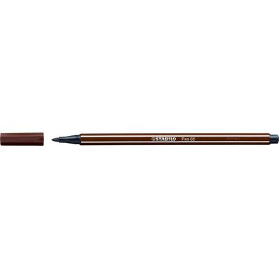 STABILO Pen 68 - Feutre pointe moyenne - marron