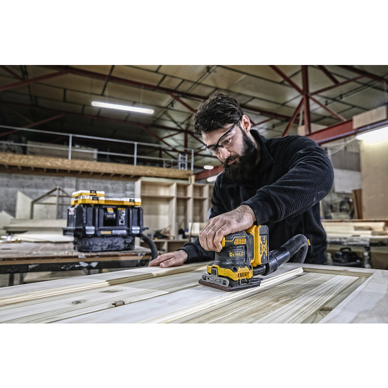 DeWALT DCW200NT-XJ 18V XR 1/4" accu vlakschuurmachine (body) 18V Li-ion