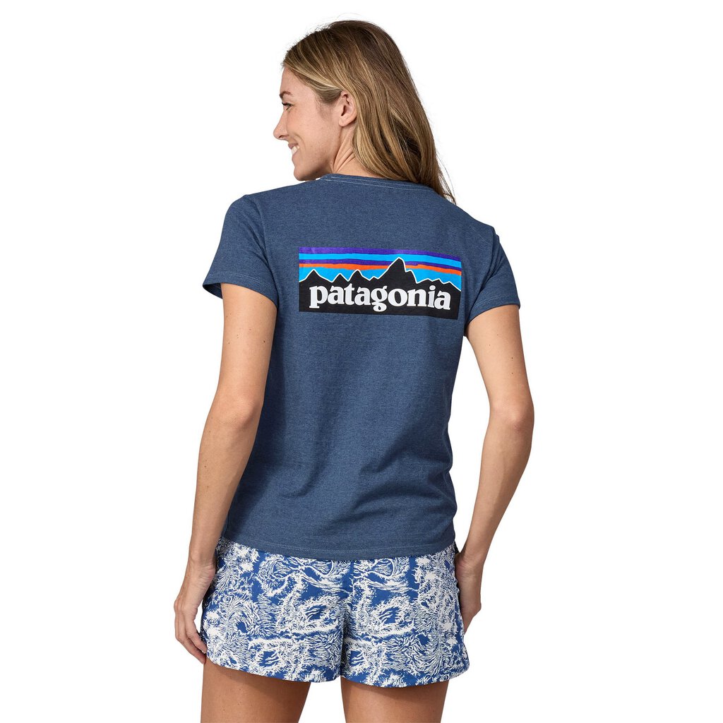 Patagonia W's P-6 Logo Responsibili-Tee<br>100% resirkulerte! Bestselger!