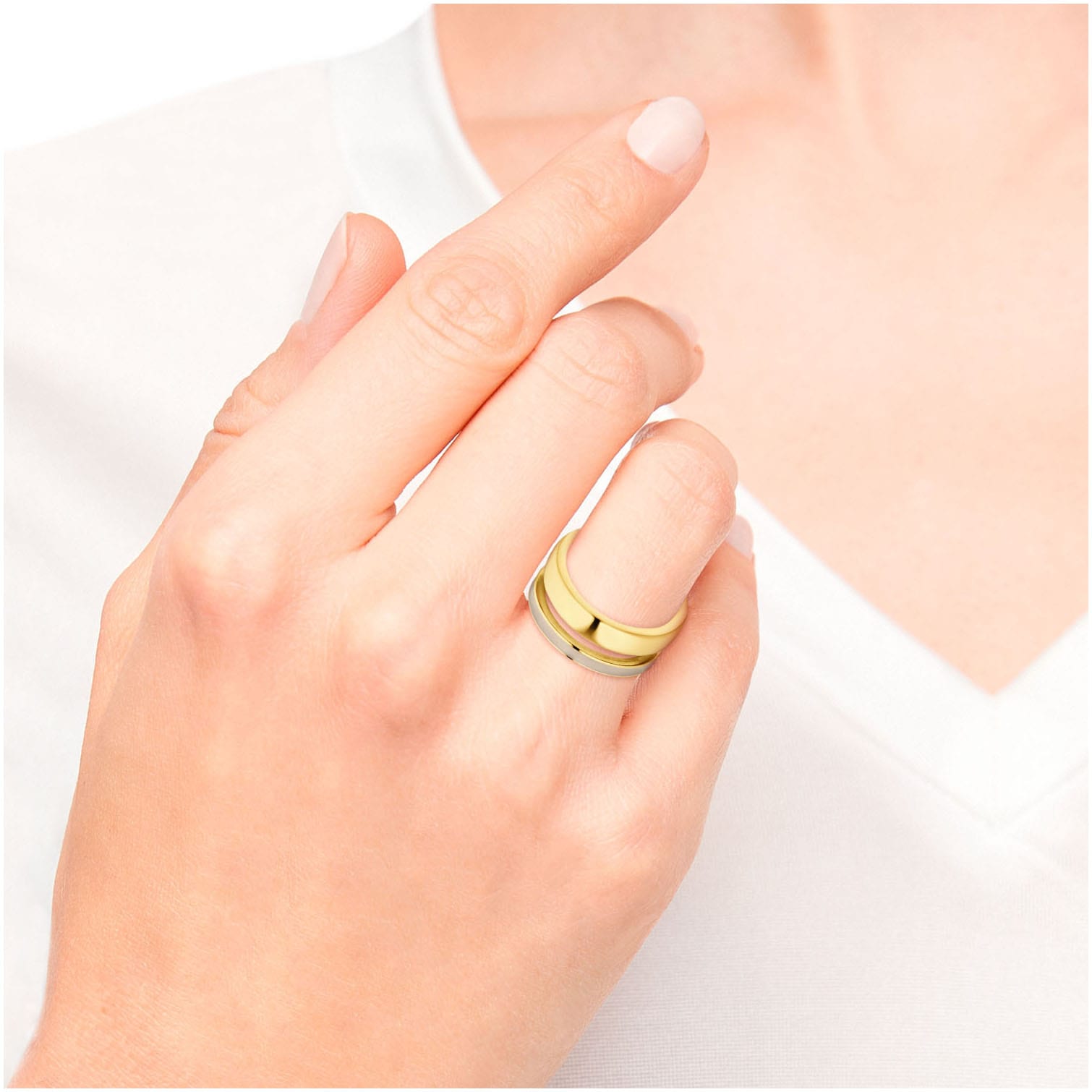 s.Oliver Fingerring »2037982/-83/-84/-85« mit Emaille