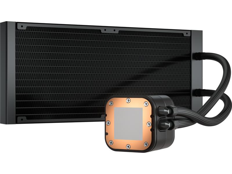 Corsair Wasserkühlung iCUE H115i RGB ELITE Schwarz AIO Flüssigkeitskühler für Intel und AMD Prozessorsockel