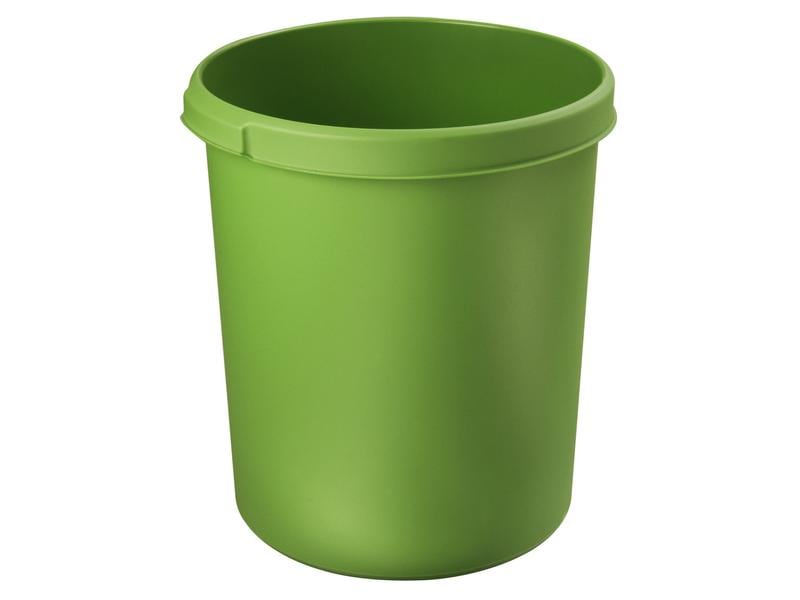 HAN Papierkorb Klassik 30 Liter, Grün Eimer für Papiermüll