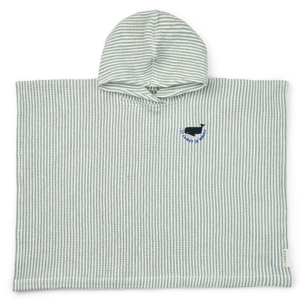 LIEWOOD - Kid's Paco Poncho Embroidery - Poncho surf
