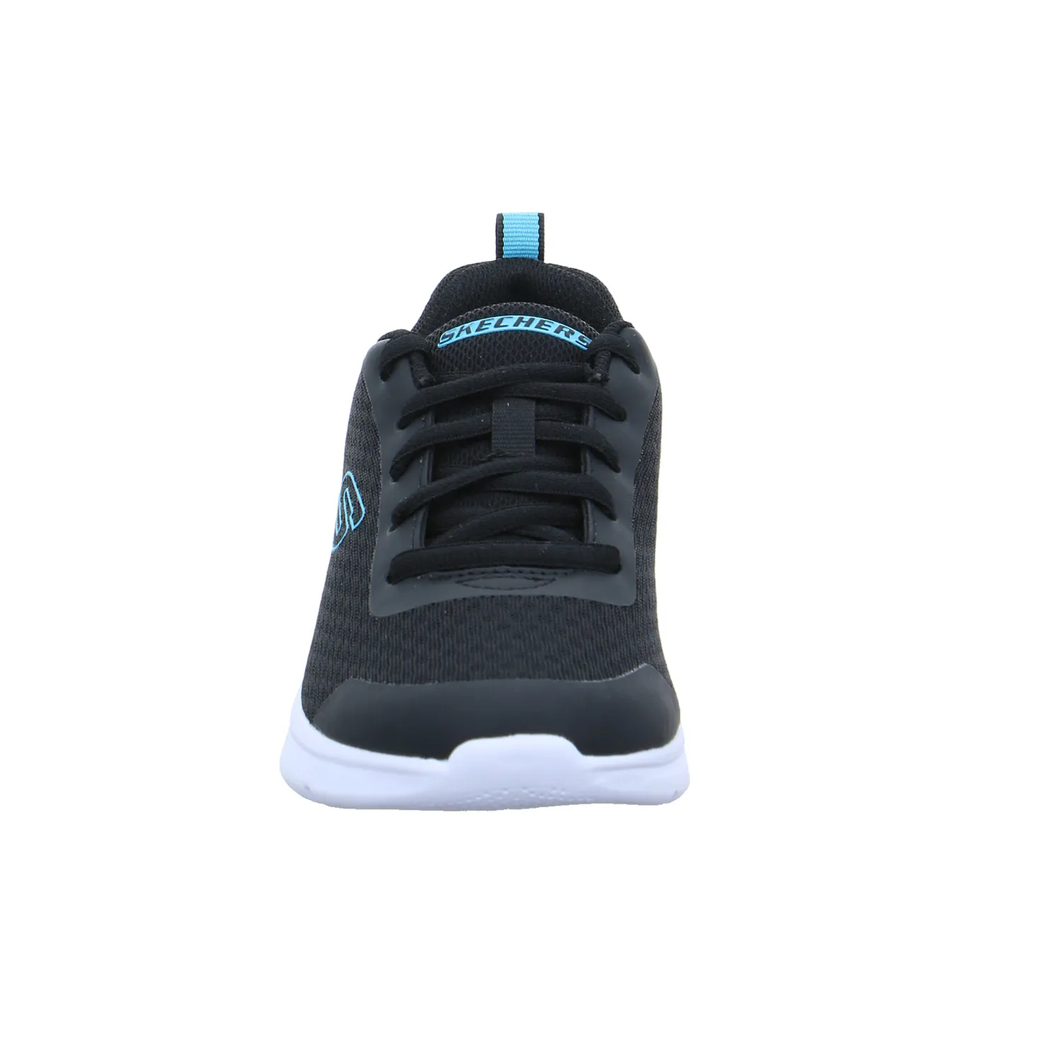 SKECHERS Mädchen-Halbschuh Binder Schwarz Textil  Sneaker