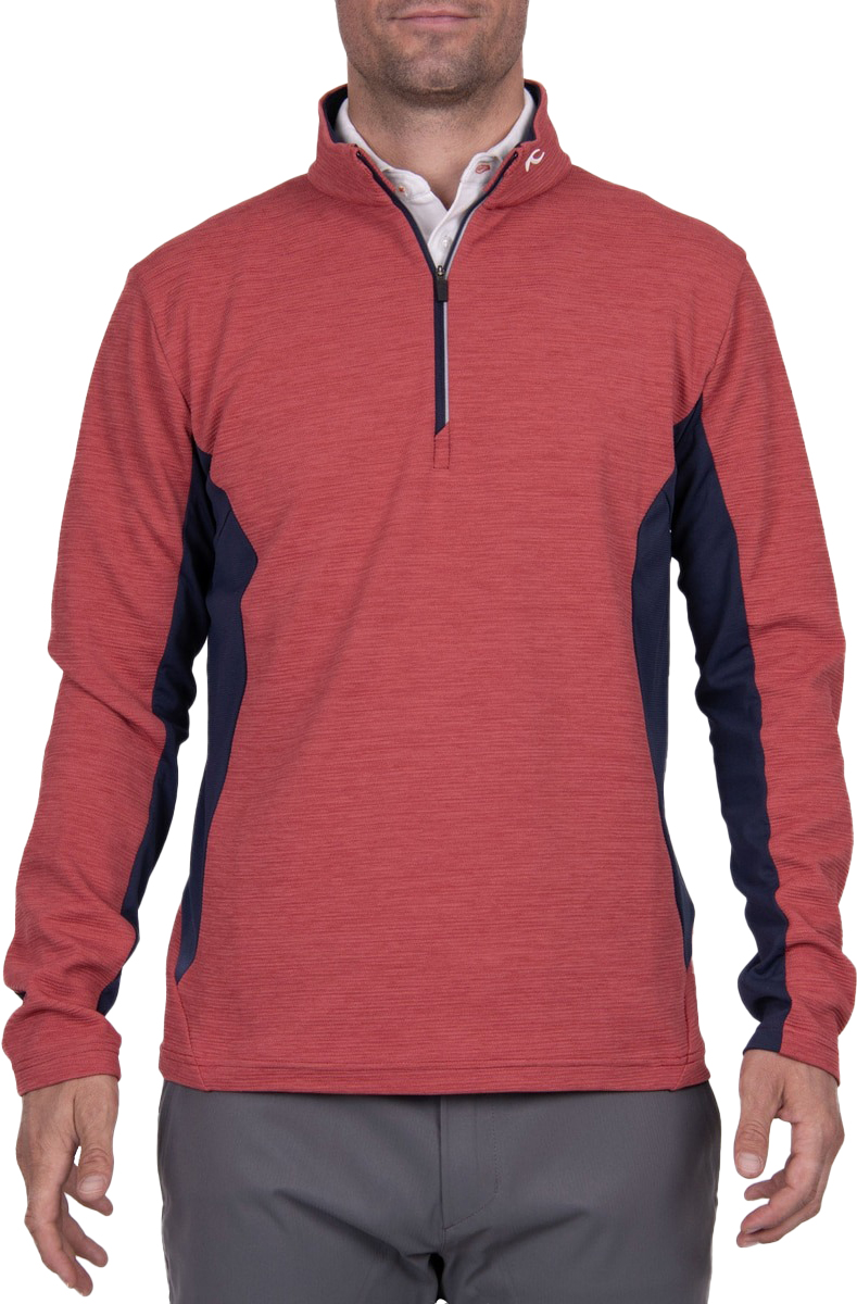 Roman Midlayer Half-Zip Herre Lobstershell