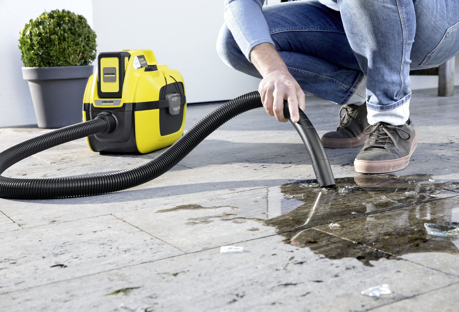 Kärcher WD 1 Compact Battery wet/dry vacuum cleaner without battery