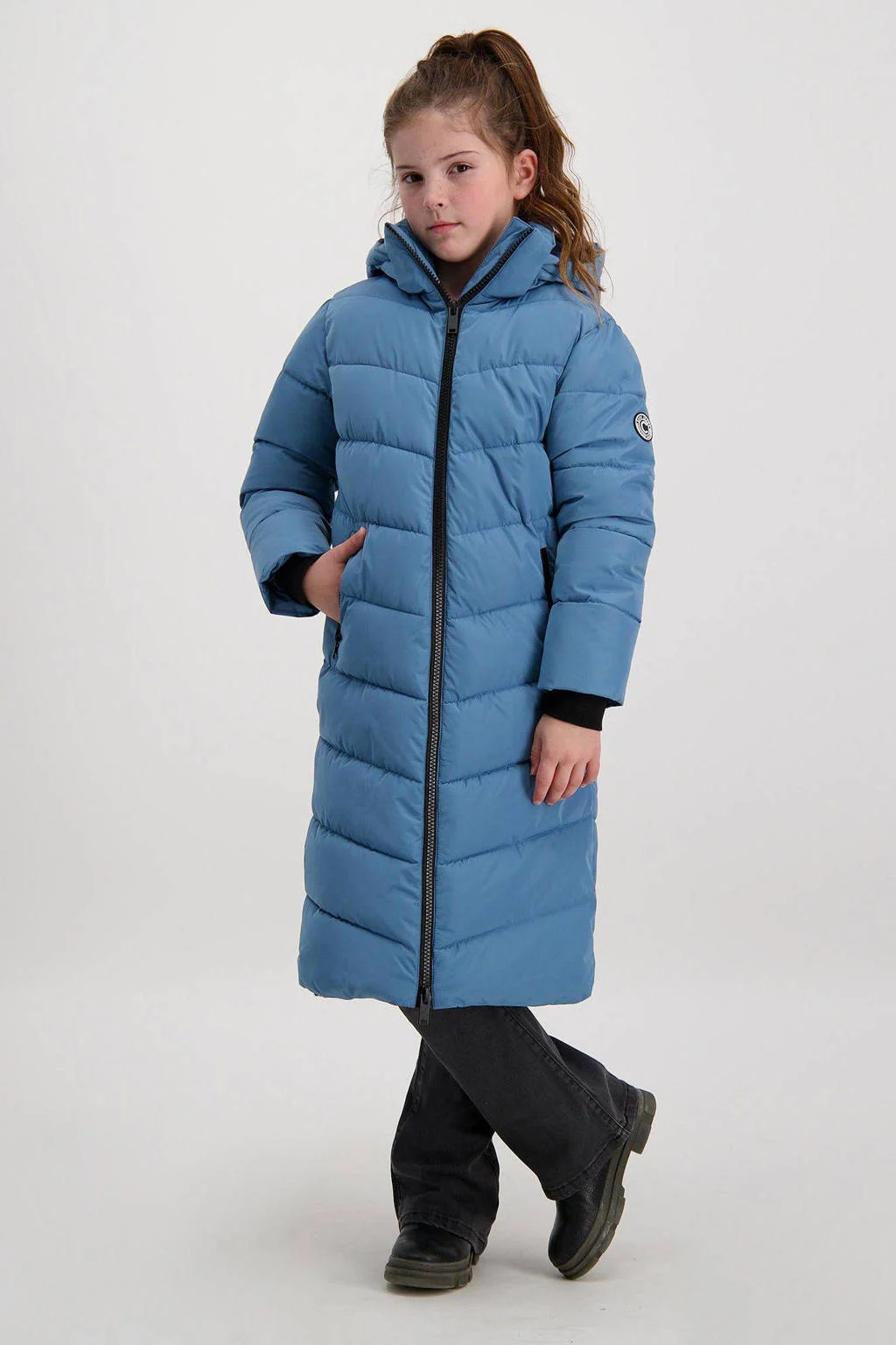 Cars gewatteerde winterjas TEACY blauw
