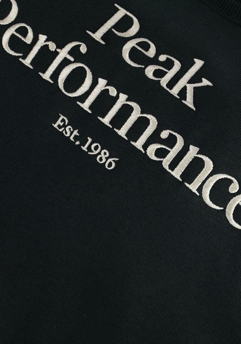 PEAK PERFORMANCE donkergroene peak performance trui m original crew