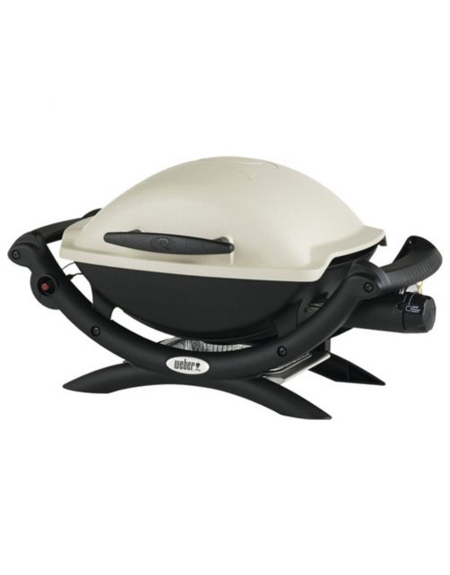 Weber Bbq Q1000 - Barbecue - 69x38.5 cm Titanium Gas