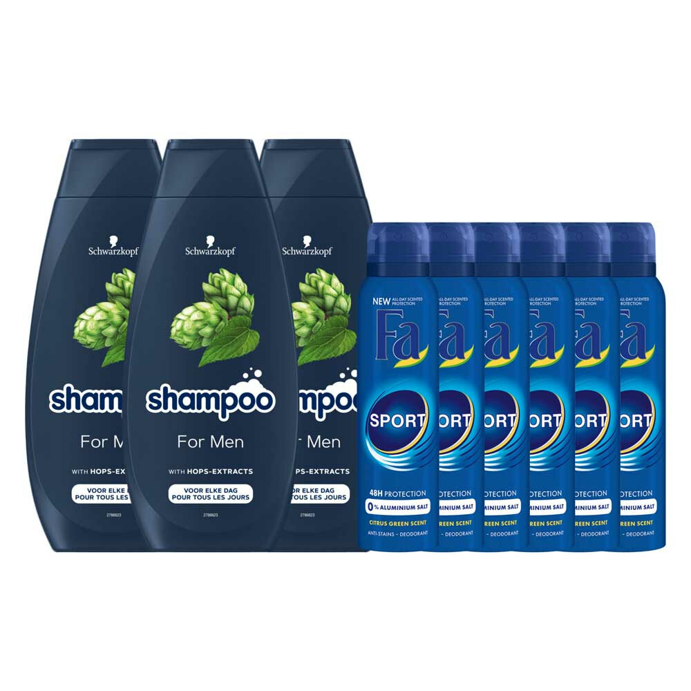 Fa & Schwarzkopf For Men Pakket