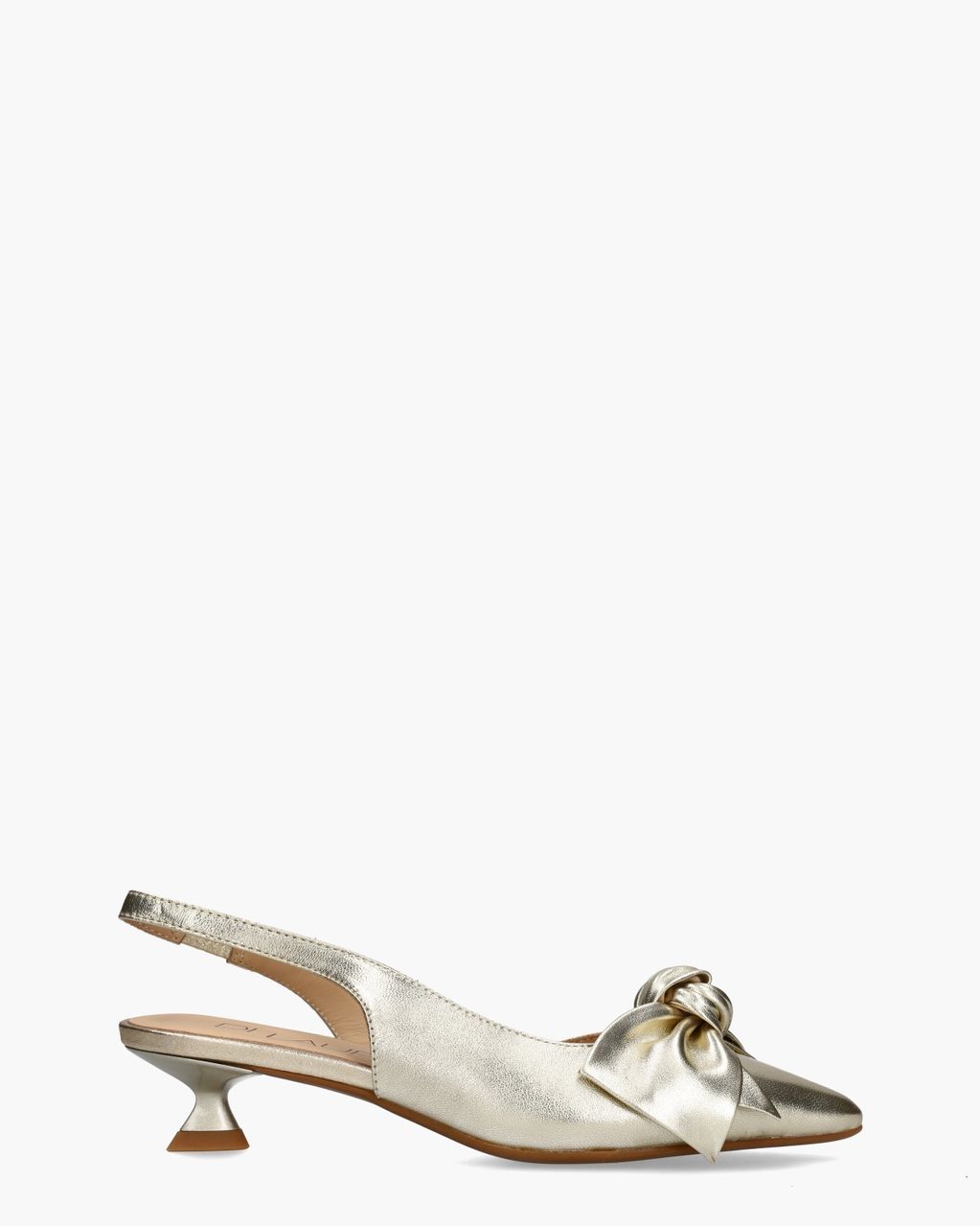 Di Lauro Danae Goud Dames Slingbackpumps